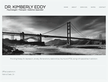 Tablet Screenshot of drkimberlyeddy.com